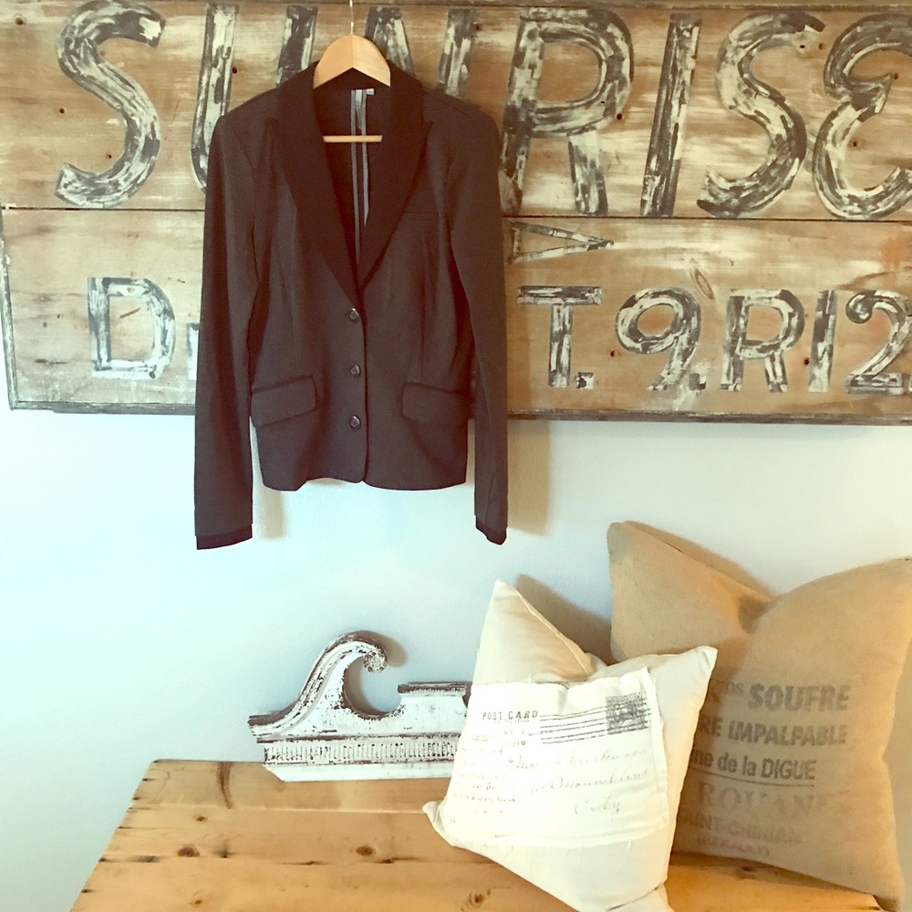 Michael Stars two tone blazer
